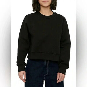 Organic Basics Heavyweight  Sweater in Black NWT